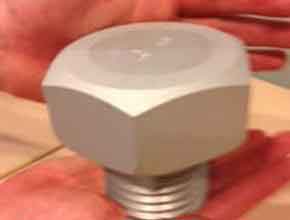 Large Diameter Aluminum Bolt