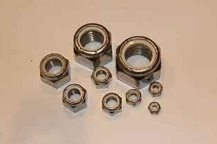 300 series nylon lock nuts