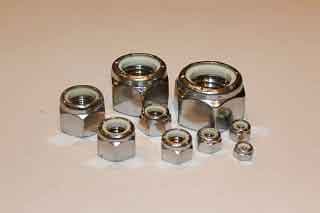 316 stainless nylon lock nuts