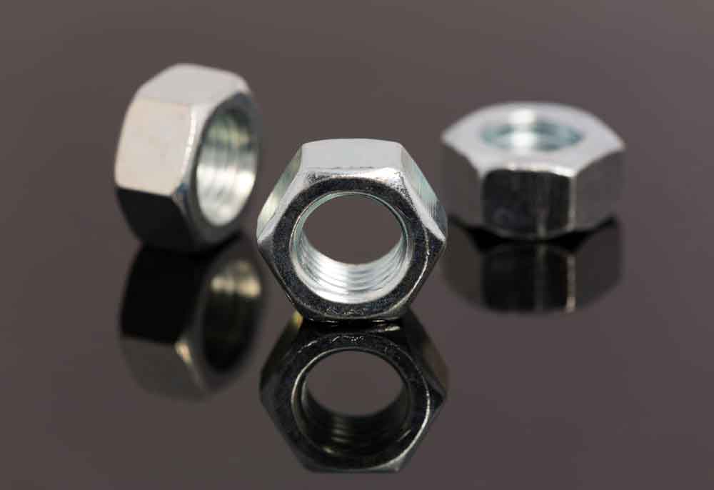 Hex Nuts Steel & Other Materials